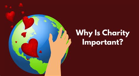 importance of charity